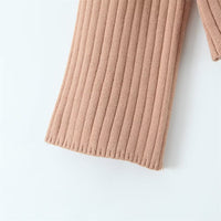 Strick-Set mit schickem Schlitz