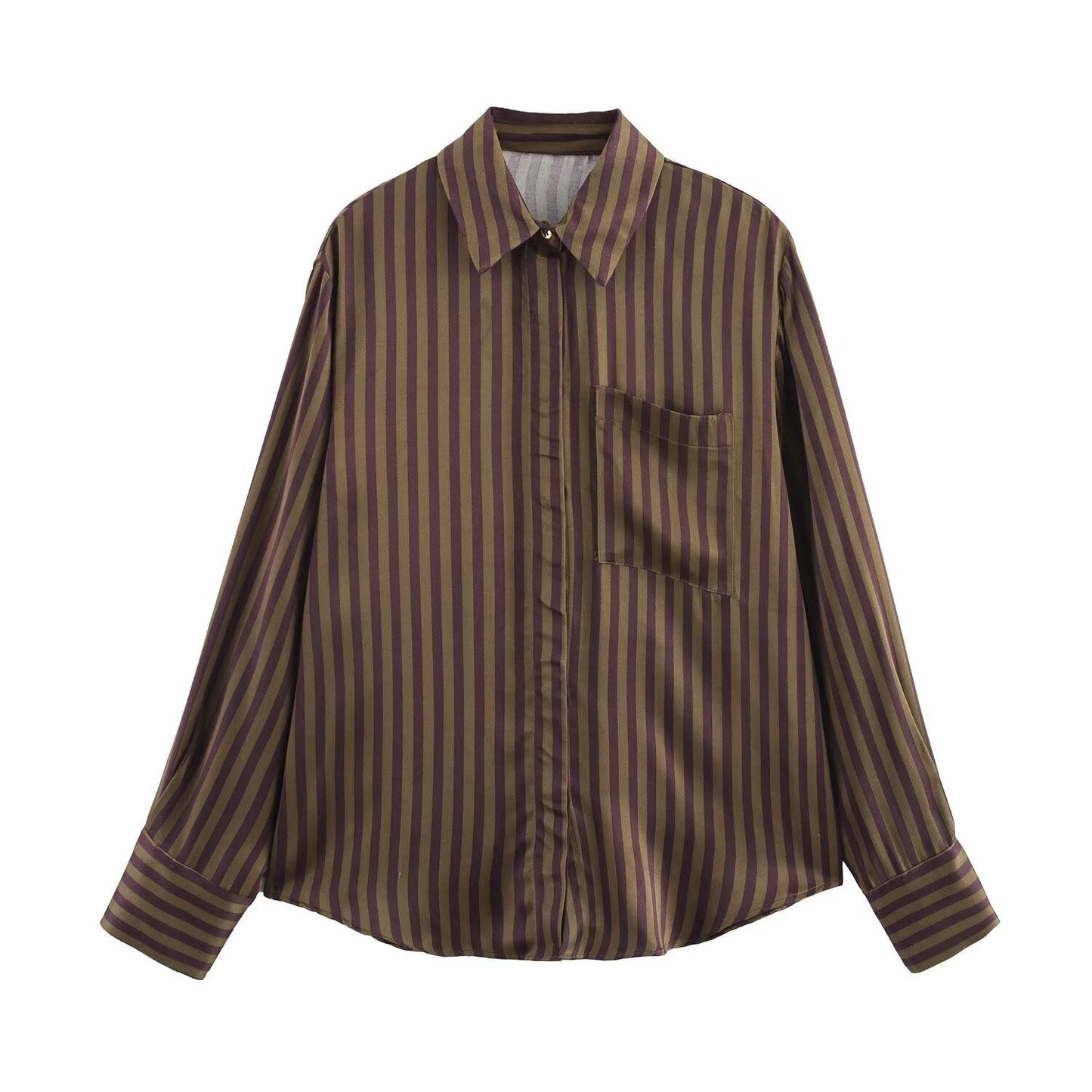 Lässiges gestreiftes Set