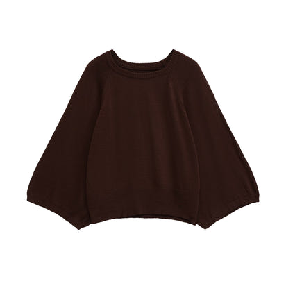 Pullover mit weiten Ärmeln