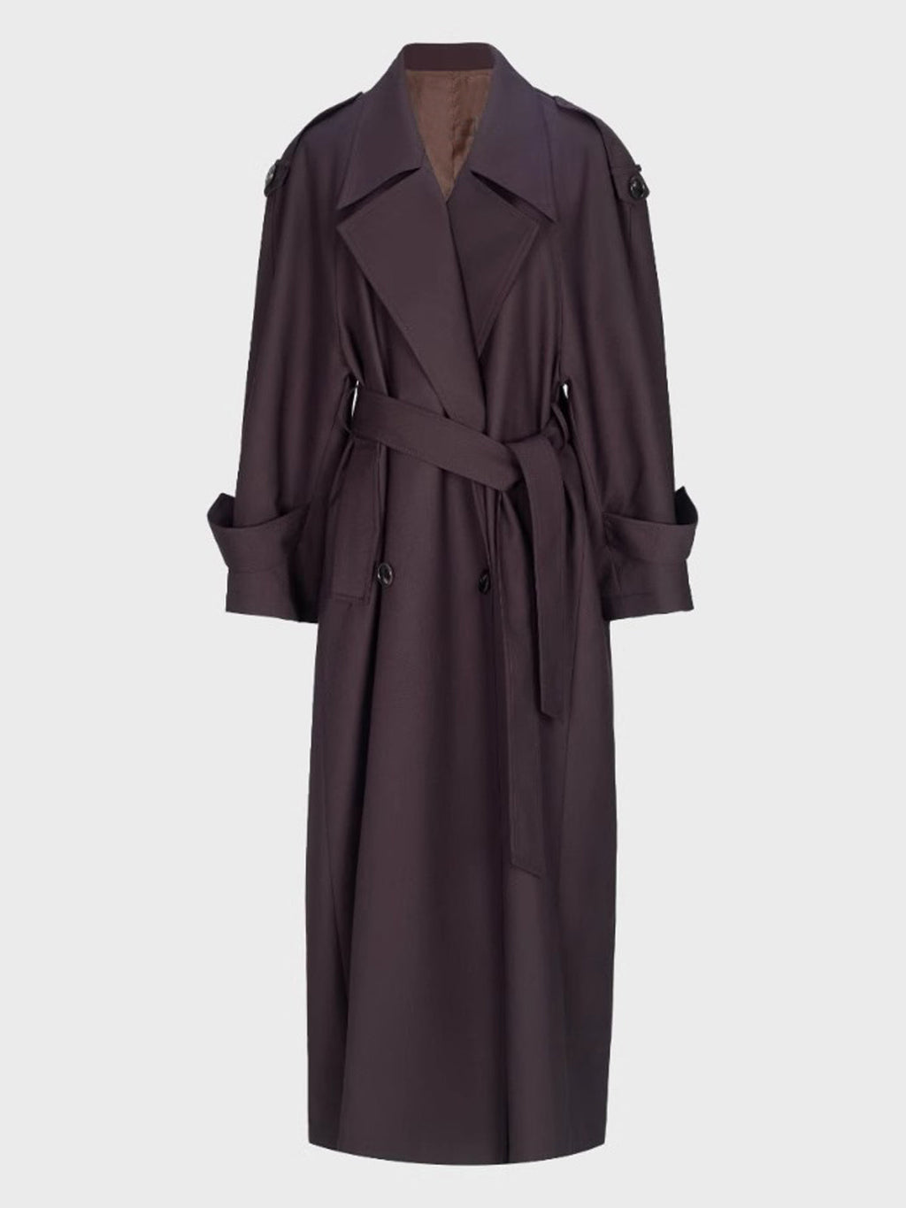 Extra langer Trenchcoat