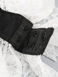 Eleganter Body Blazer mit Spitzen-Details