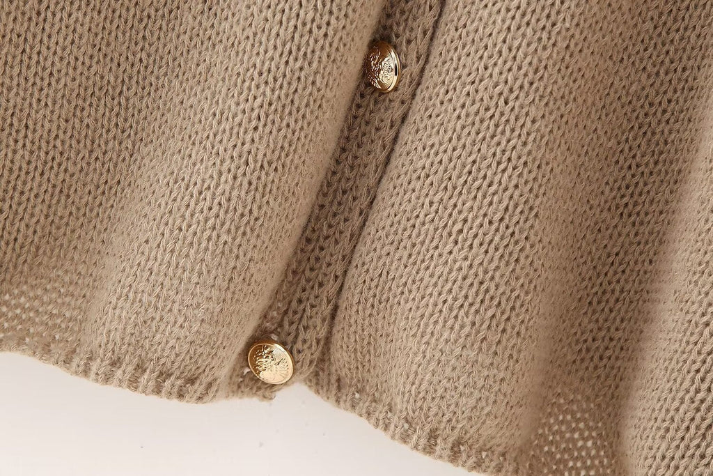 Cardigan mit Knöpfen