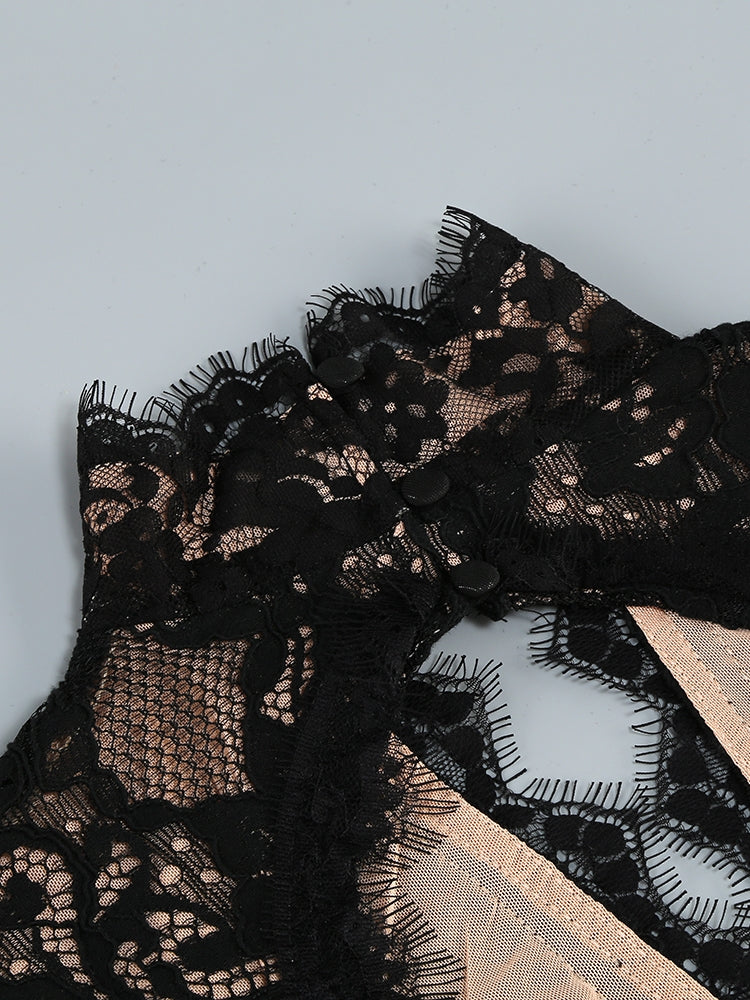 Abendkleid im Spitze