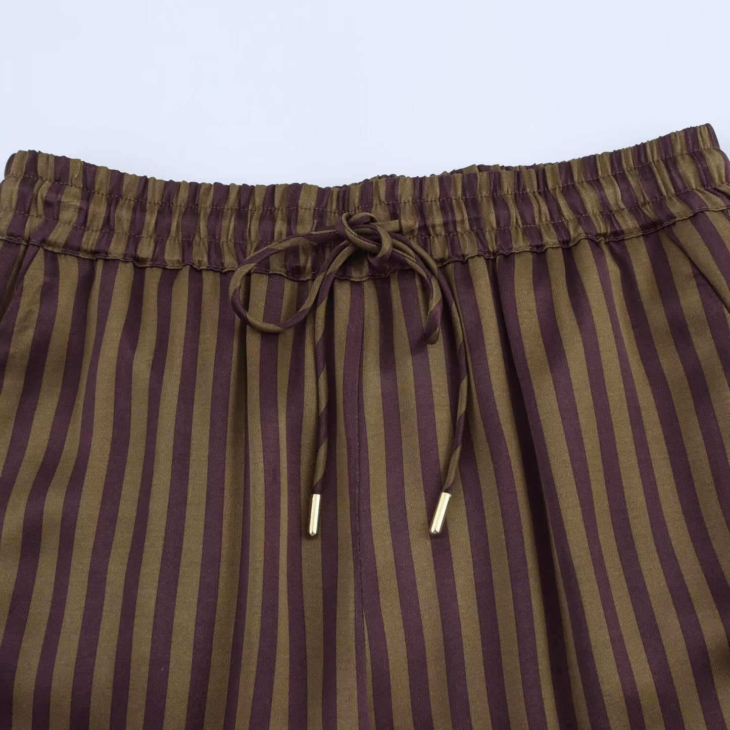 Lässiges gestreiftes Set