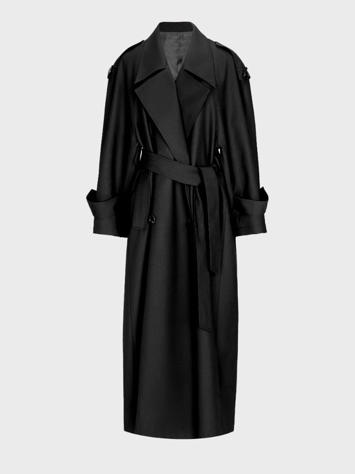 Extra langer Trenchcoat