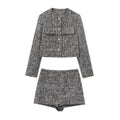 Zweiteiliges Anzug-Set mit Rock/Shorts