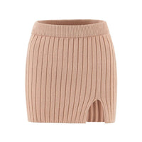 Strick-Set mit schickem Schlitz