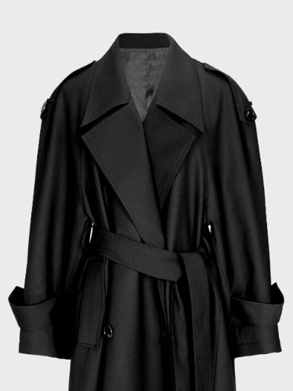 Extra langer Trenchcoat
