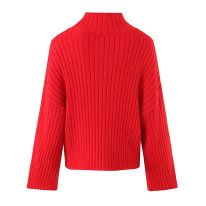 Strick-Set mit schickem Schlitz