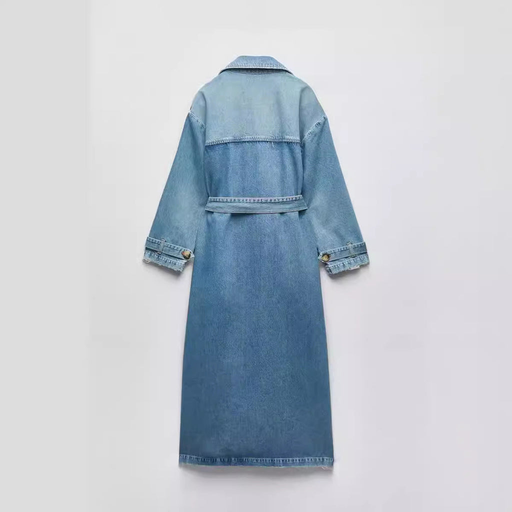 Denim Mantel