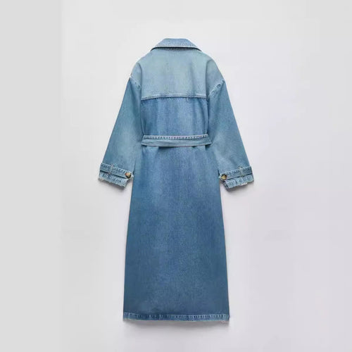 Denim Mantel