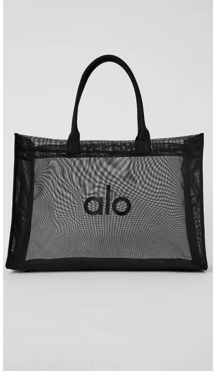 Transparente Mesh-Tragetasche