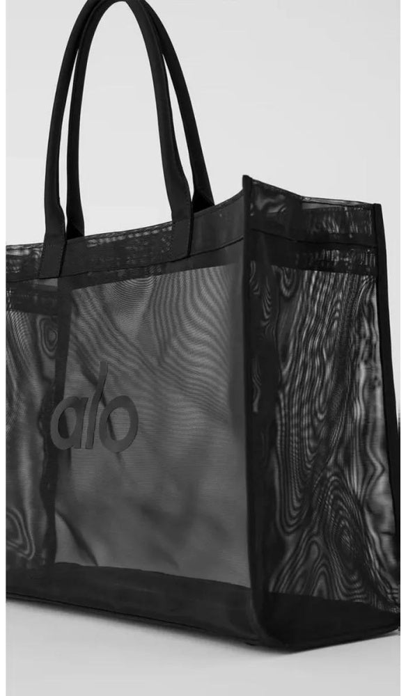Transparente Mesh-Tragetasche