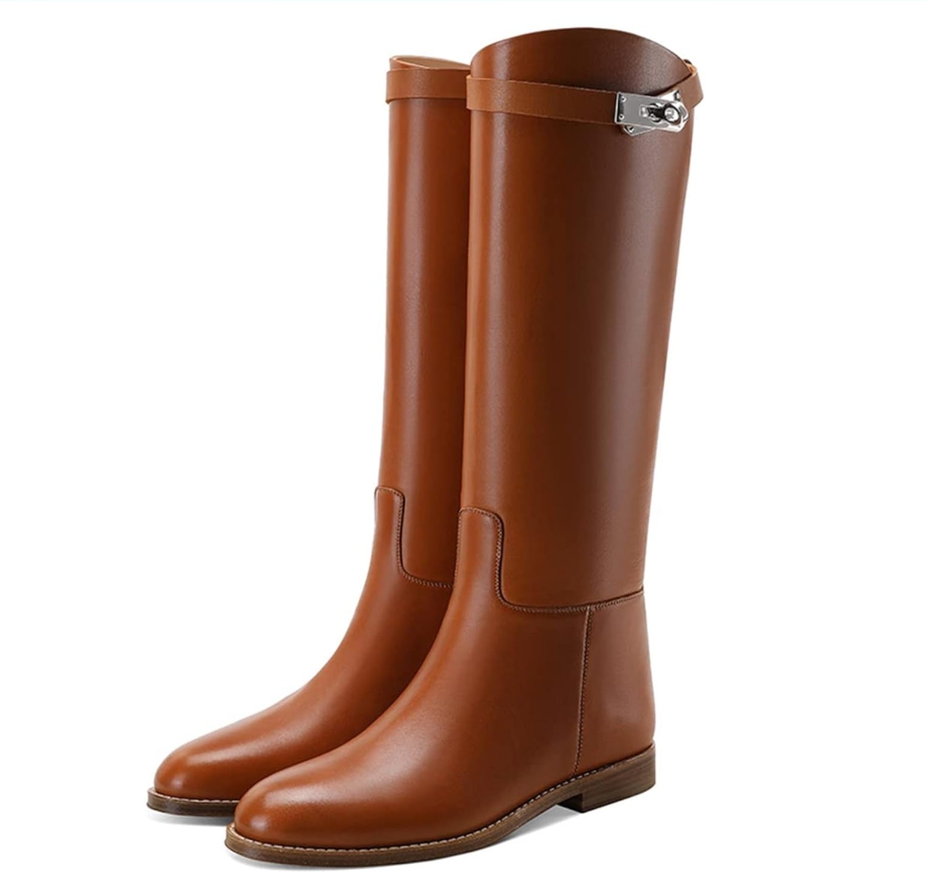 Kniehohe Reitstiefel im Western-Stil Code: Sale50