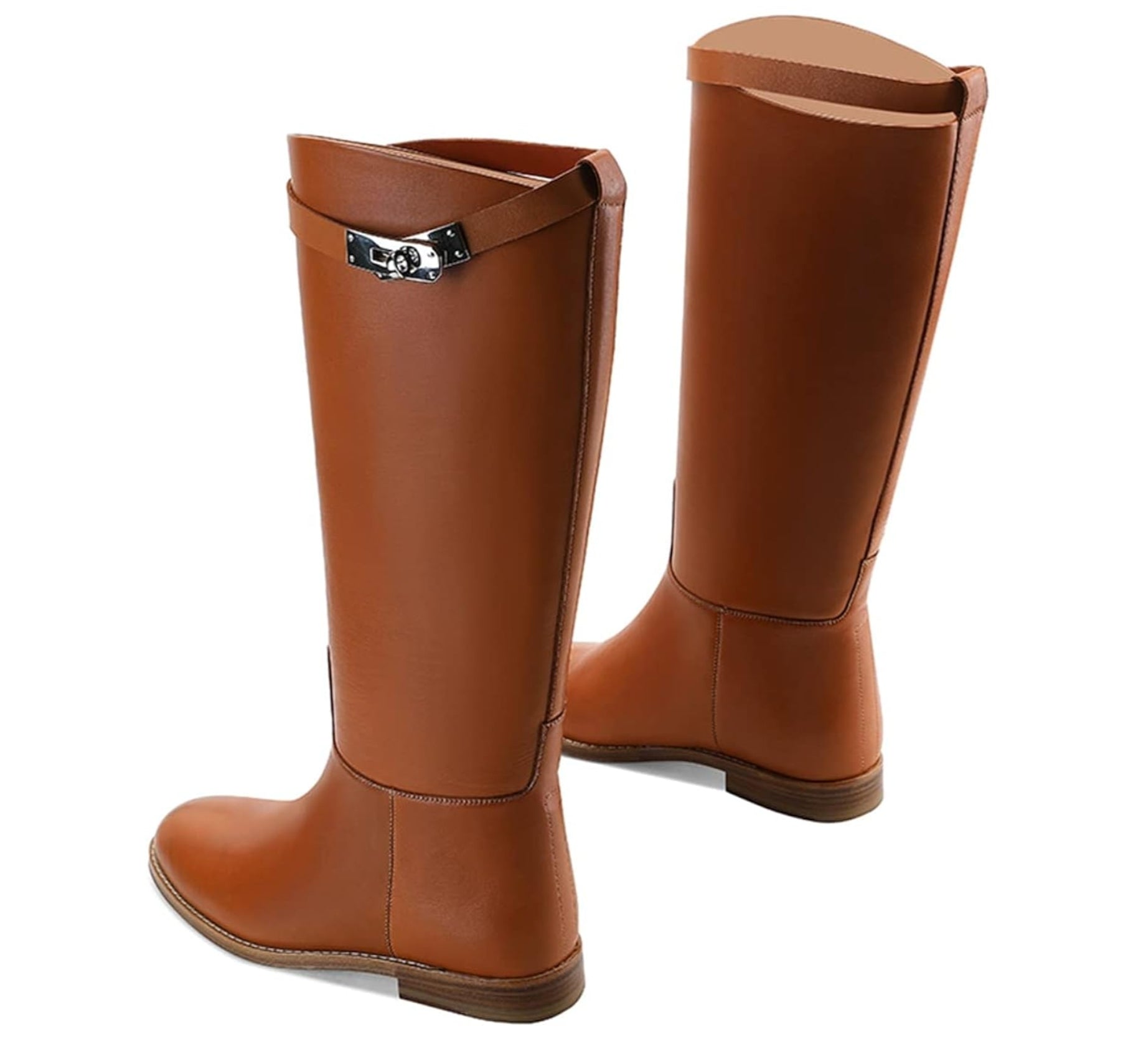 Kniehohe Reitstiefel im Western-Stil Code: Sale50