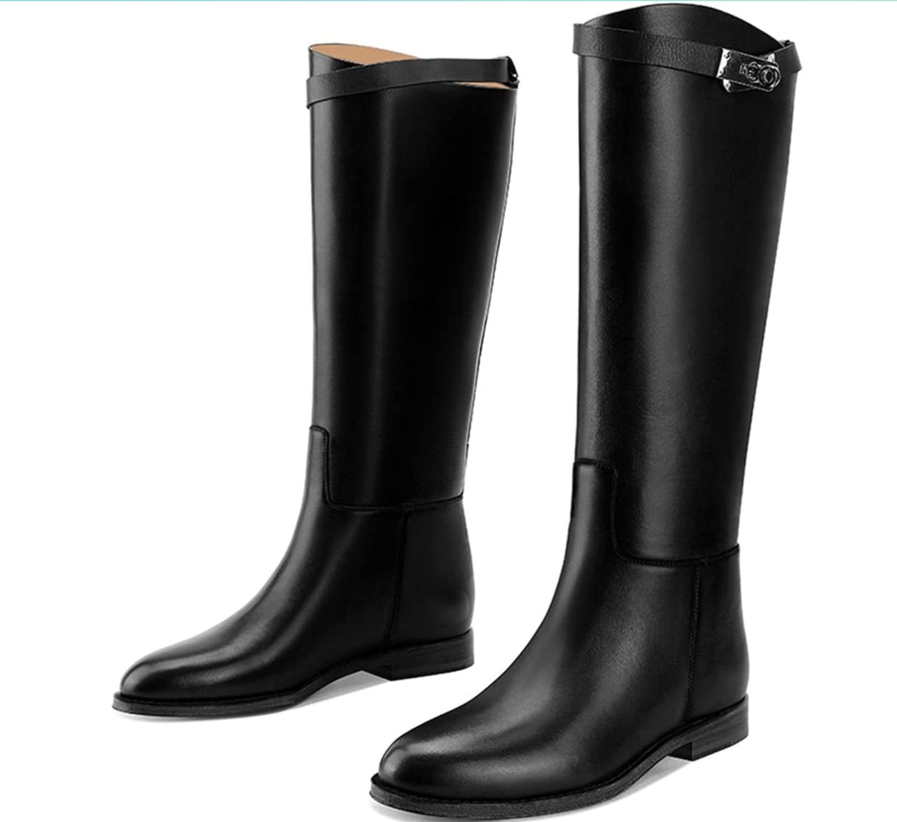 Kniehohe Reitstiefel im Western-Stil Code: Sale50