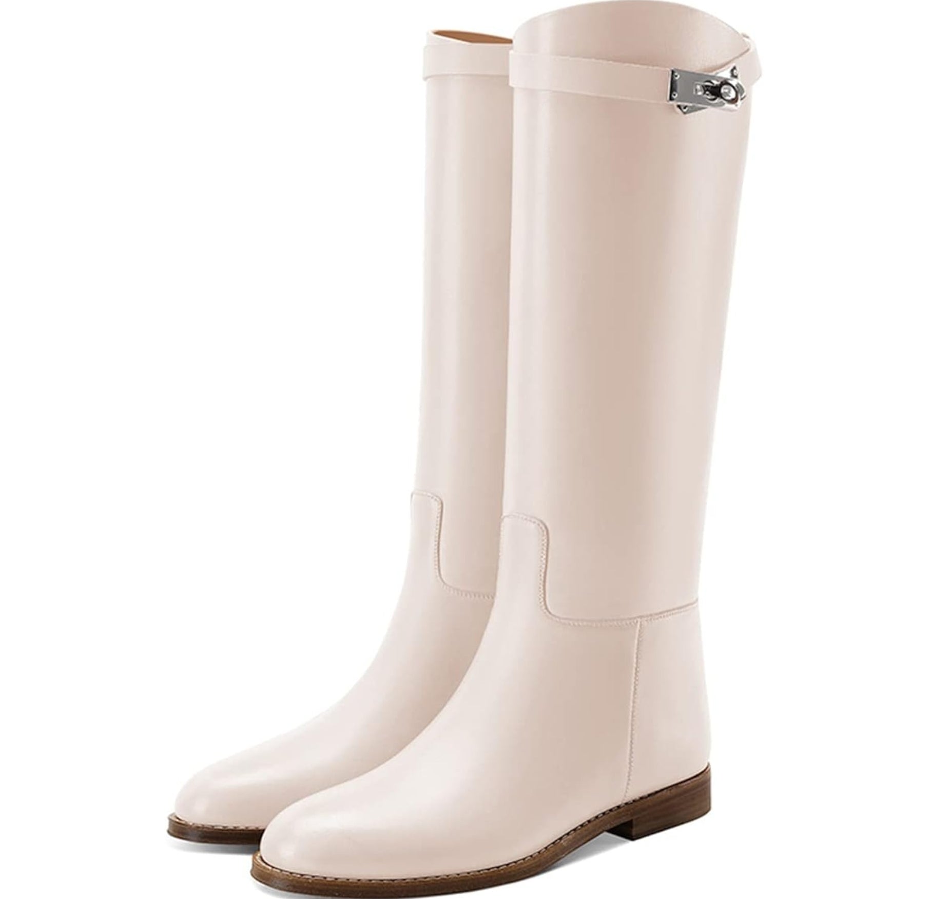 Kniehohe Reitstiefel im Western-Stil