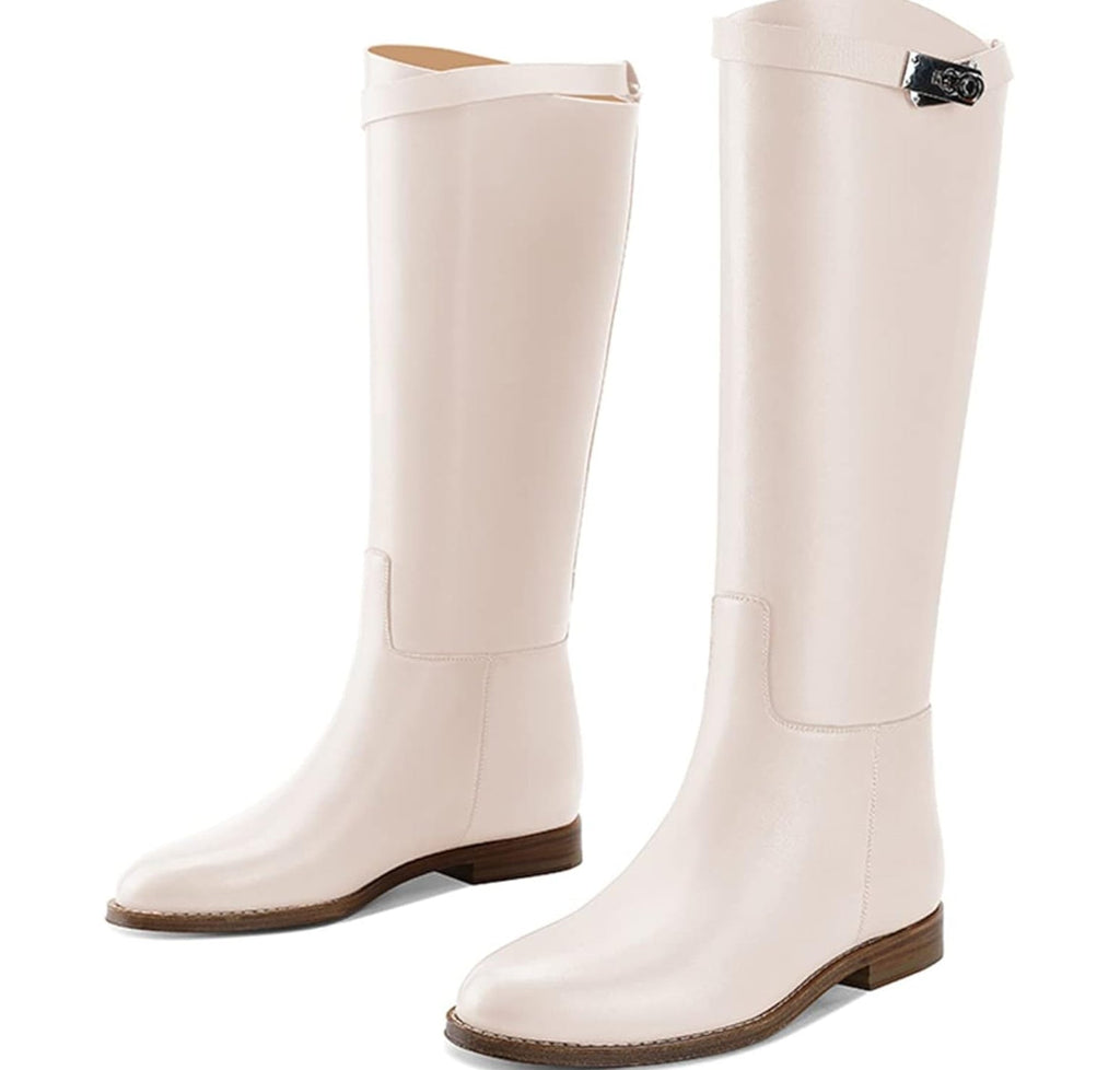 Kniehohe Reitstiefel im Western-Stil Code: Sale50