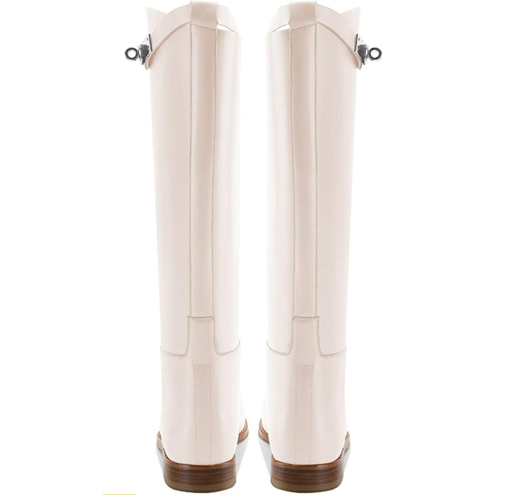 Kniehohe Reitstiefel im Western-Stil Code: Sale50