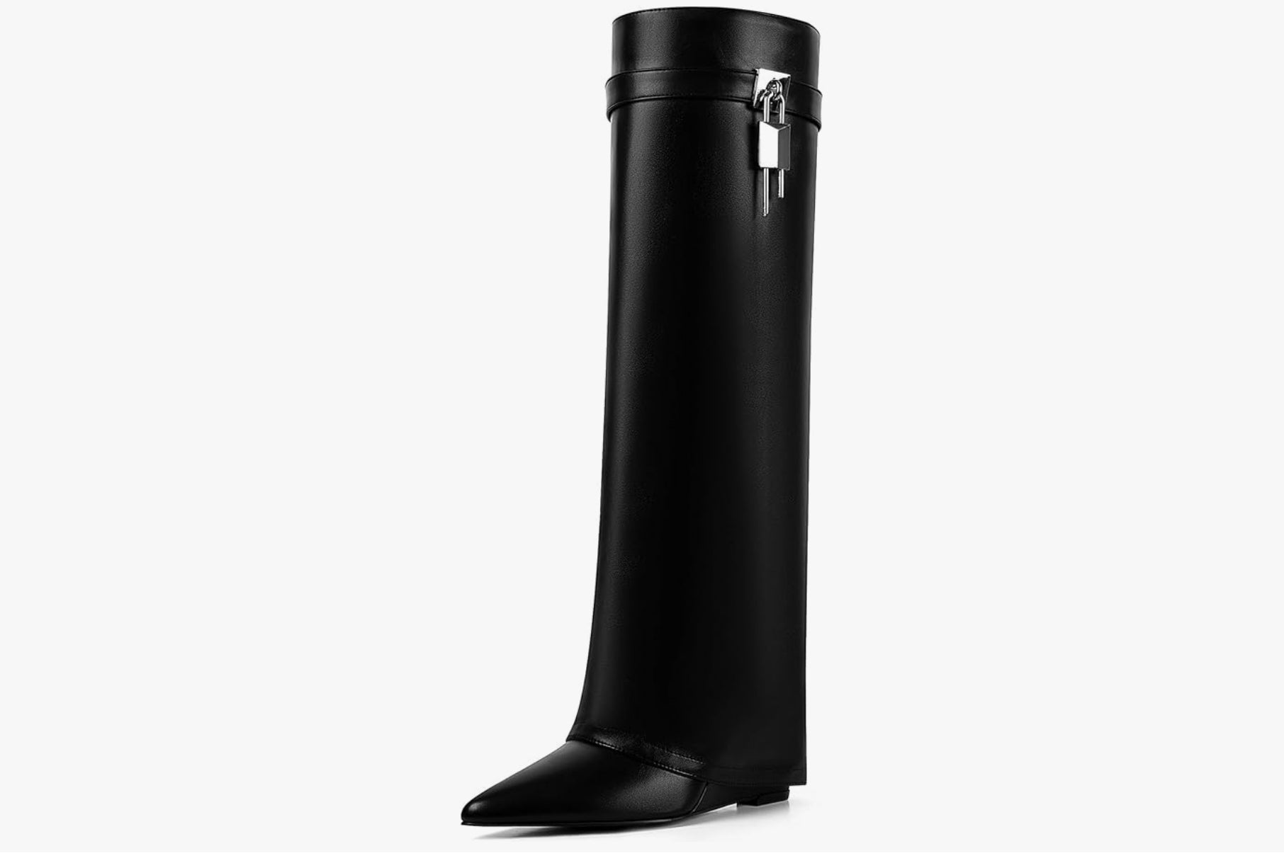 Kniehohe Stiefel im Western-Stil mit Stiletto-Absatz Code: Sale50