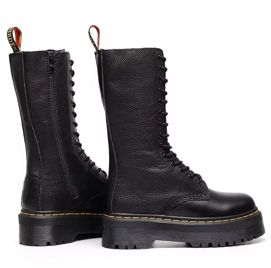 Damen Motorrad-Stiefeletten aus echtem Leder Code: Sale50